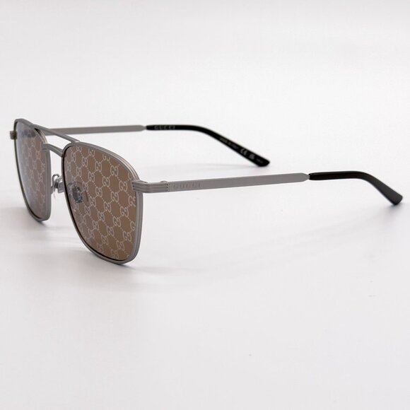 NEW GUCCI SUNGLASSES SILVER UNISEX EYEWEAR GUCCI GG1881S 004 main image 3